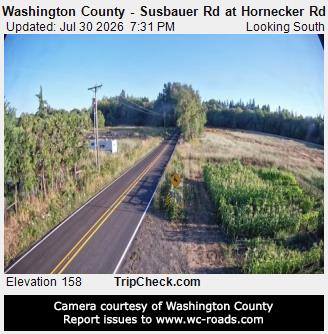Susbauer Rd at Hornecker Rd
